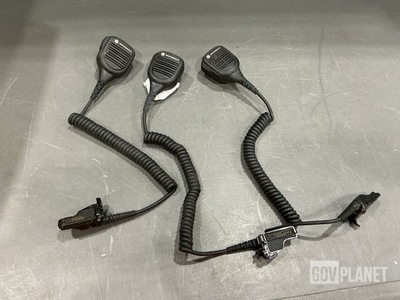 (37) Motorola PMMN4045B Microphones