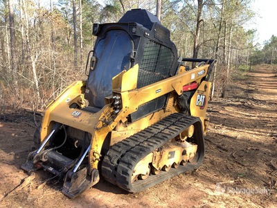 Cat 299D3XE Two-Speed High Flow を見 Compact Track Loader (Inoperable)