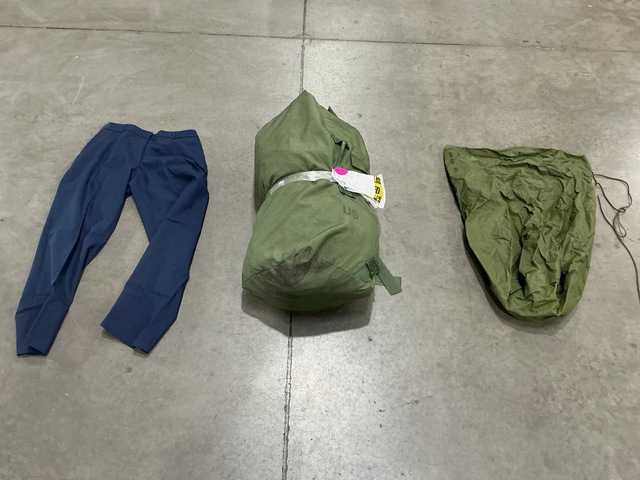 (3) Clothing Bags, (59) Pairs of Women's Slacks & Assorted Items
