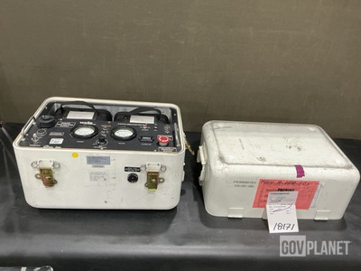 Wyle Laboratories 900060 Precipitation Static Diagnostic Test Set