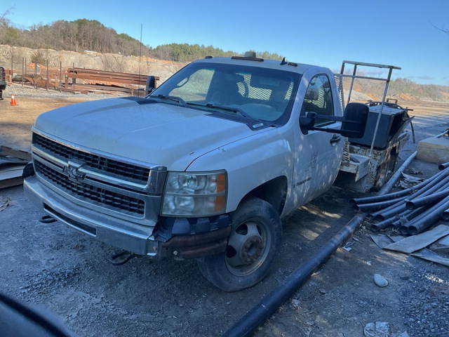 2008 Chevrolet 3500HD 4x2 Flatbed Truck