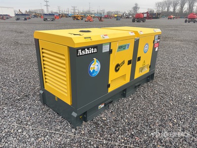 2025 Ashita AG3-70E Skid-Mounted Generator Set (Unused)