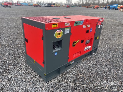 2025 Ashita AG3-30 Skid-Mounted Generator Set (Unused)