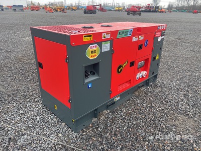 2025 Ashita AG3-30 Skid-Mounted Generator Set (Unused)