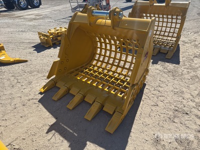 2025 HW BKT32054SKEL 54 in 1.02 cyd Skeleton Excavator Bucket - Fits Cat 320 (Unused)