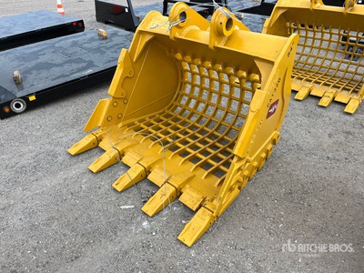 2025 HW BKT32054SKEL 54 in Skeleton Excavator Bucket - Fits CAT 320 (Unused)