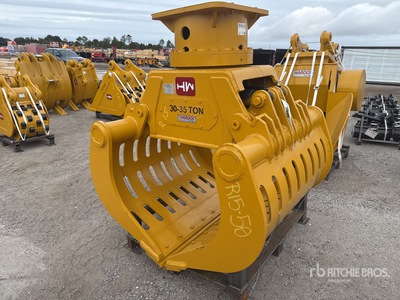2025 HW HWDGP30 51 in Rotating Demolition Grapple - Fits HWDGP30 (Unused)