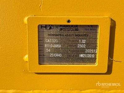 2025 HW BKT32054SKEL 54 in Excavator Bucket (Unused)