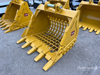 2025 HW BKT32054SKEL 54 in Skeleton Excavator Bucket - Fits CAT 320 (Unused)