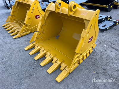2025 HW BKT32054HD 54 in Digging Excavator Bucket - Fits Cat 320 (Unused)
