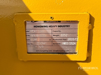 2025 HW BKT336D36 36 in Ripping Excavator Bucket (Unused)