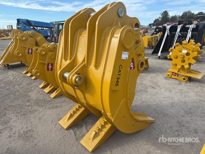 2025 HW GRAPPLE34550 50 in Manual Excavator Grapple - Fits Cat 345 (Unused)