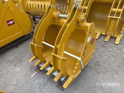 2025 HW BKT30736DBLTHUM 36 in Hydraulic Thumb Graafmachine Bak - Fits Cat 307 (Unused)