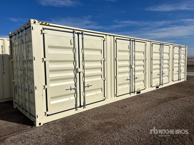 2026 40 ft High Cube Multi-Door Contenedor de almacenamiento