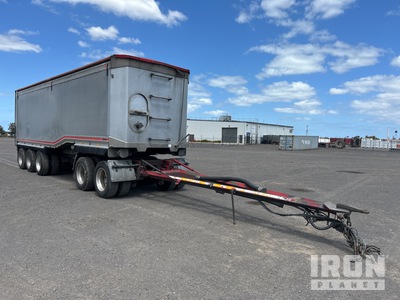 2019 Gippsland Body Builders 9.3 m 5/Axle Dog Step Deck End Dump Trailer