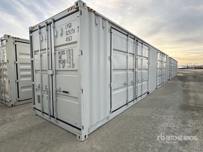 2025 40 ft High Cube Multi-Door Contenedor de almacenamiento