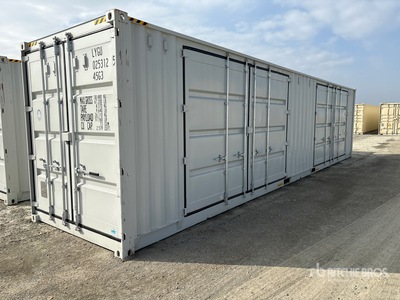 2026 40 ft High Cube Multi-Door Contenedor de almacenamiento