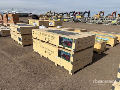 2026 KJ K2545G 46ft x 25 ft Metal Garage Bâtiment d'entreposage (Unused)