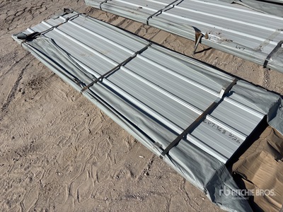 Quantity of (50) 2026 SKLP SK-XH50 10 ft Steel Panels (Unused)
