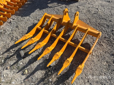 2026 GIYI 44 in Excavator Rake (Unused)