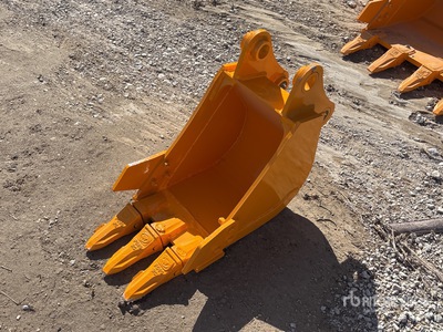 2026 GIYI GY-BK 12 in Digging Excavator Bucket - Fits Cat 303 (Unused)
