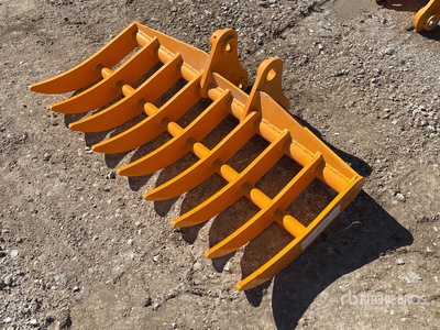 2026 GIYI 38 in Mini Excavator Rake (Unused)
