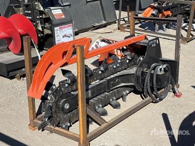 2026 GIYI D39 39 in Mini Skid Steer Trencher (Unused)