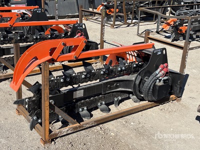 2026 GIYI D39 39 in Mini Skid Steer Trencher (Unused)