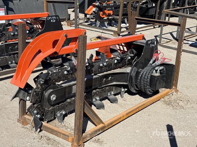 2026 GIYI D39 39 in Mini Skid Steer Trencher (Unused)