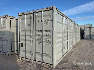 2026 40 ft High Cube Multi-Door Storage Container