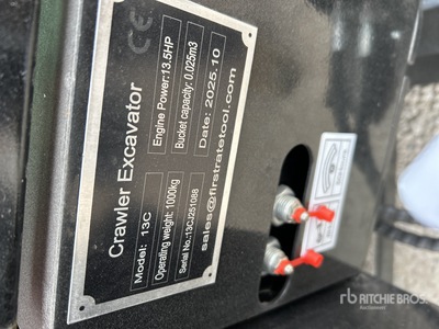 2026 VICSEC VC13C Mini-pelle  (Unused)