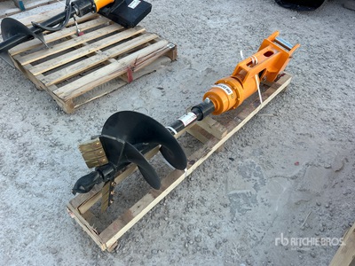 2026 GIYI Excavator Auger - Fits CAT 303 (Unused)