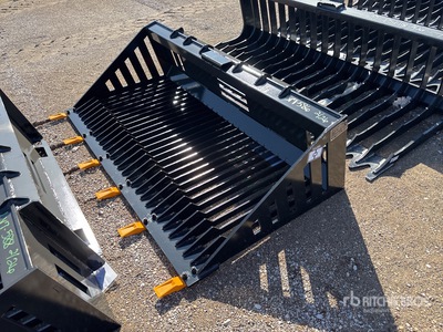 2026 GIYI GY-RB66 66 in Skeleton Skid Steer Bucket (Unused)