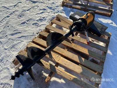 2026 GIYI 12 in Mini Skid Steer Auger (Unused)