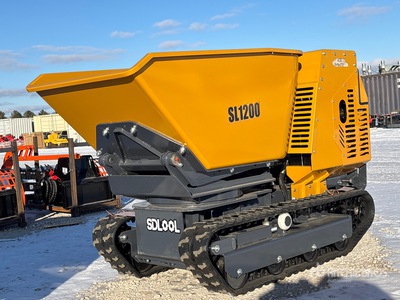 2026 SDLOOL SL-X1200J 0.594 t Stand-On Swivel Mini Crawler Concrete Buggy (Unused)
