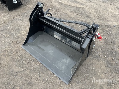 2026 GIYI GY-XKH39 1000 mm Multi-Purpose Mini Łyżka do miniładowarek (Unused)