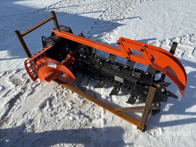 2026 GIYI GY-X39F Skid Steer Trencher (Unused)