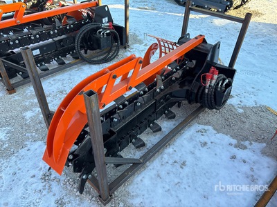 2026 GIYI GY-X39F 39 in Mini Skid Steer Trencher - Fits Mini Skid Steer Loader (Unused)