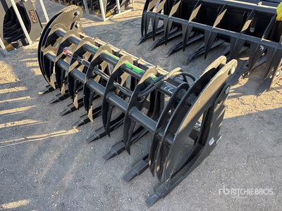 2026 GIYI GY-CLG72 72 in Log Skid Steer Grapple (Unused)