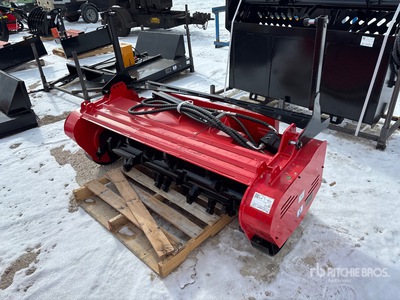 2026 GIYI GY60X 60 in Skid Steer Mulcher - Fits Skid Steer Loader (Unused)