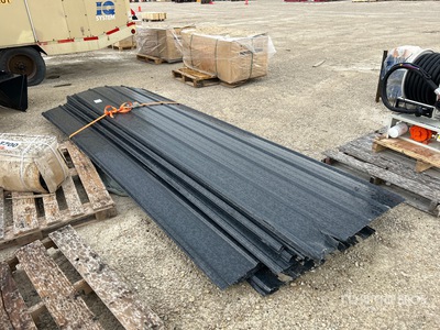 Quantity of 2026 SKLP SKH100 12 ft Galvalume Steel Roofing Panels (Unused)