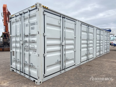 2026 40 ft High Cube Multi-Door Contenedor de almacenamiento