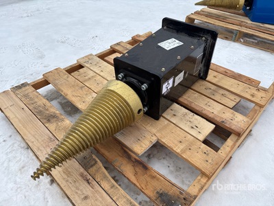 2026 GIYI GY-NWSЗ8 38 in Wood Splitting Auger - Fits Skid Steer Loader (Unused)