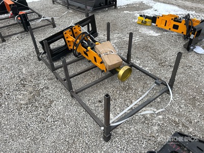 2026 GIYI GY-D680 9 in Kompaktlader-Pfostentreiber (Unused)