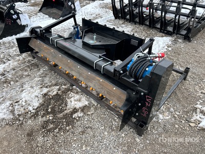 2026 GIYI GY-LPR71 72 in Skid Steer Power Rake (Unused)