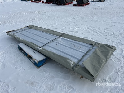 Quantity of 2026 SKLP SKL100 9 FT 10 inches Galvalume Steel Siding Roofing Baustahl (Unused)