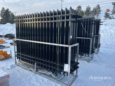 2026 SKLP SK-N20 9 ft 10 in x 6 ft 5 in Galvanized سياج (Unused)