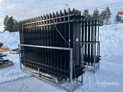 2026 SKLP SK-N20 9 ft 10 in x 6 ft 5 in Galvanized سياج (Unused)