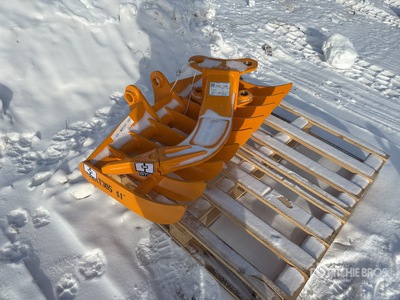 2026 GIYI 44 in Rastrello per escavatore - Fits Cat 305 (Unused)