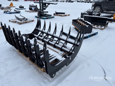 2025 GIYI GY-CLG72 72 in Skid Steer Grapple (Unused)